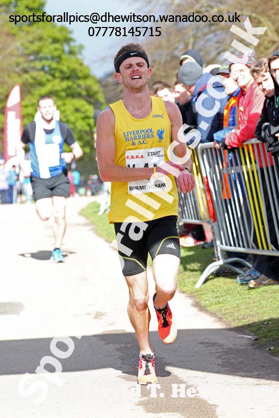 Senior mens English National 12 Stage Road Relay, 2016 English National 12 and 6 Stage Road Relays, Sutton Coldfield, Birmingham. Photo: David T. Hewitson/Sports for All Pics